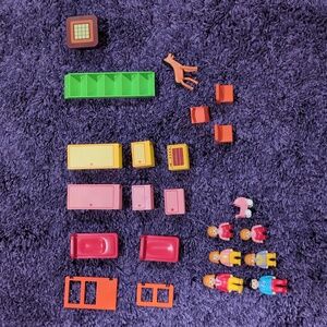 Vintage Playmobil 123 Miscellaneous Bundle